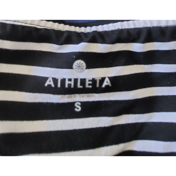 athleta crop pants Women's S,striped, Nylon, Licra, 26 Inch Waist Pretty - Picture 2 of 11
